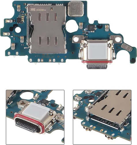 Vista 2 de Cable de carga USB de repuesto para Samsung Galaxy S21 5G G991U SM-G991B SM-G991U1 Tipo C USB cargador Dock Connector incluye herramientas