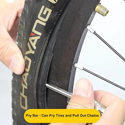 Vista 9 de Multiherramienta para Bicicletas de Carretera y Montaña - Herramienta de Cadena, Rompecadena, Multiherramienta para Bicicleta, Kit de Reparación
