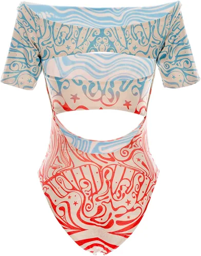 Vista 4 de AGUA BENDITA Traje de baño Amara Kaaw de una pieza para mujer