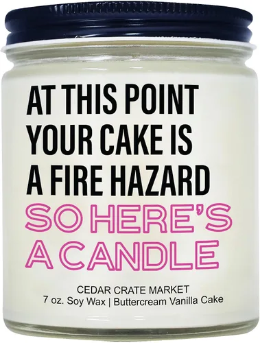Vista 10 de Cedar Crate Market -Regalos de cumpleaños número 16 para niñas, vela de cumpleaños dulce de 16 años, aroma a pastel de vainilla y crema de Dulce 16