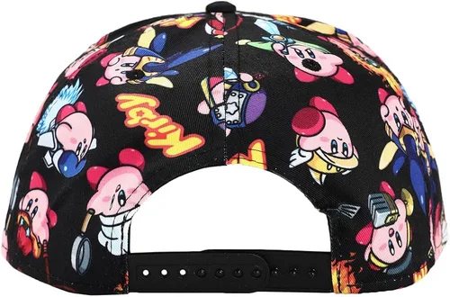 Vista 6 de Kirby - Sombrero de pico plano con impresión en toda la superficie, multicolor, Multi colorido