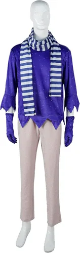 Vista 3 de Disfraz de tacaño cosplay travieso Navidad para hombres