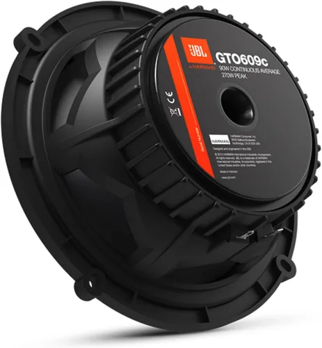 Vista 7 de JBL GTO609C - Sistema de altavoces estéreo de componentes de audio para auto de 6.5 pulgadas y 270 W con tecnología de conos de woofer Plus One