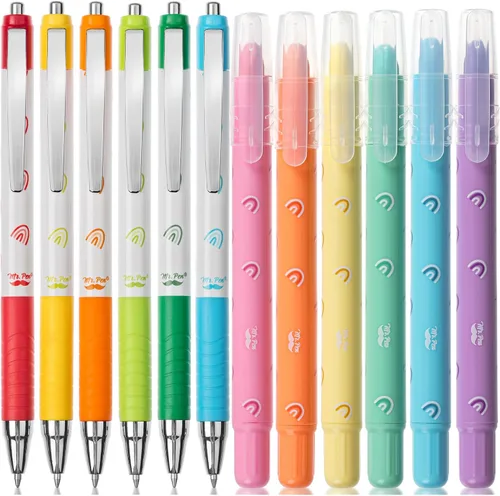 Vista 9 de Mr. Pen - Marcadores y bolígrafos bíblicos sin derrame, paquete de 12, marcadores de gel, bolígrafos para la Biblia sin traspaso Bible-Safe Gel