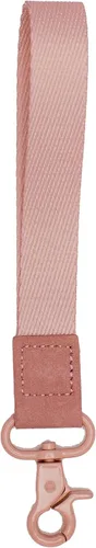 Vista 32 de Correa de muñeca de Thread Wallets para hombres y mujeres, llavero de pulsera para insignia, billetera y correa de muñeca para teléfono Negro
