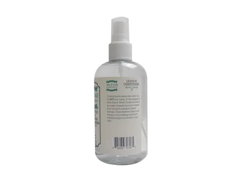Vista 5 de OAK & SAGE Acondicionador homeopático sin enjuague con pepino, sin perfume, 8 onzas, 100% hierbas/plantas, sin enjuague, sin alcohol, sin productos