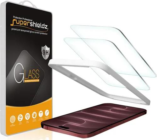 Vista 16 de Supershieldz Protector de pantalla de vidrio templado diseñado para iPhone 11 Pro, iPhone Xs y X (5.8 pulgadas), bandeja de fácil instalación