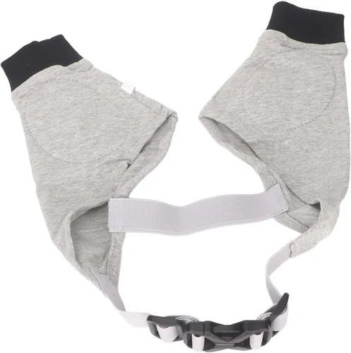 Vista 5 de Focket Dog Elbow Protector Adjustable Breathable Elbow Sleeves Dog Leg Sleeve to Stop Licking with Mesh Pad for Medium Large Dogs (S)