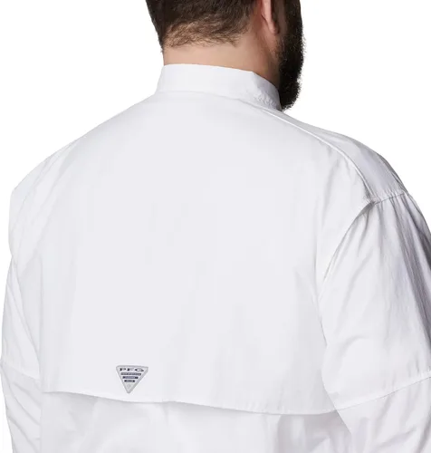 Vista 5 de Columbia Bahama II - Camisa de manga larga para hombre, color blanco, talla XL