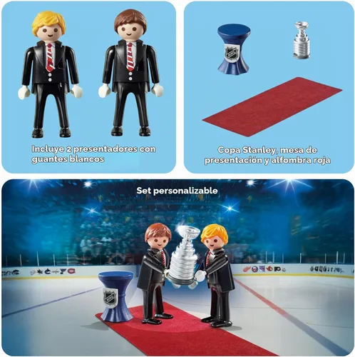 Vista 4 de Juego de presentación Playmobil Nhl copa de Stanley