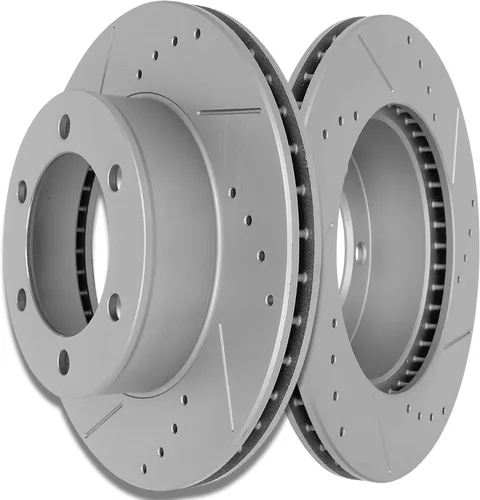 Vista 26 de SCITOO Kits de rotores de freno de disco trasero para Jeep Grand Cherokee 1999-2004