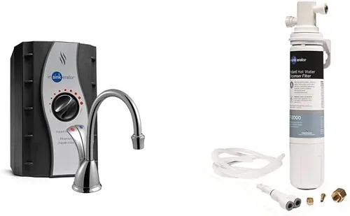 Vista 9 de Dispensador instantáneo de agua fría y caliente de InSinkErator, HC-WAVEC-SS, 0 volts Cromo