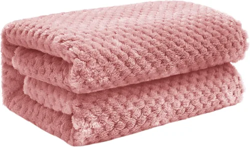 Vista 13 de Exclusivo Mezcla - Manta grande de forro polar tipo gofre para sofá, color negro