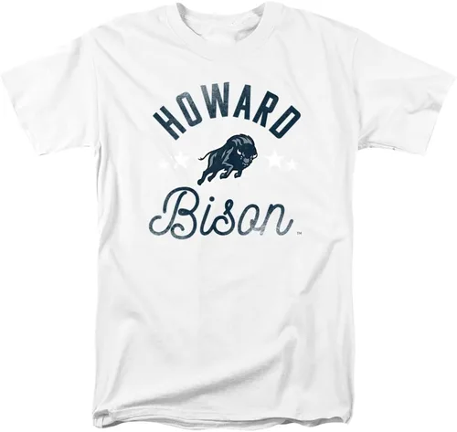 Vista 9 de Collegiate Distressed Mascot Unisex Adult T Shirt Collection 3 Universidad de Adelphi