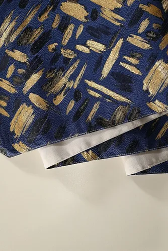 Vista 4 de HoliSelear Camino de mesa de otoño jacquard colorido con purpurina de varios tamaños, 90 pulgadas de largo, 13 x 90 pulgadas, para escritorio