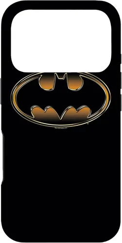 Vista 30 de Batman Funda protectora en relieve negra y dorada para iPhone 17