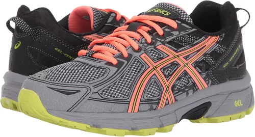Vista 7 de ASICS Zapatillas de correr Gel-Venture 6 MX para mujer CarbonoNegroRosa Pavo Real 0