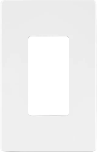 Vista 88 de LIDER Placa de pared decoradora, cubierta de interruptor sin tornillos