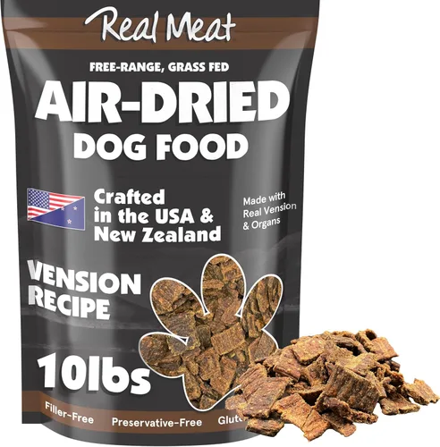 Vista 7 de TRMC Real Meat - Comida para perros secada al aire con cordero real - Cuatro bolsas de 5 libras de comida para perros de carne real sin granos