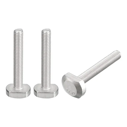 Vista 28 de uxcell Pernos de ranura en T, 5 piezas M5x16mm ranura en T Pernos deslizantes Pernos deslizantes 304 Tornillos en forma de T de acero inoxidable