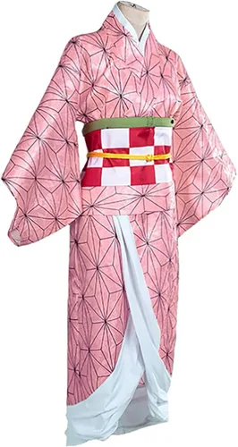 Vista 8 de Todoroki Shoto Anime Cosplay Costume Outfit Dress Suit Full Set with Hairwear and Mouthpiece two style Women