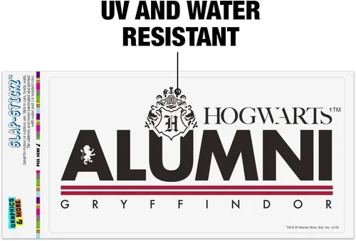 Vista 2 de Harry Potter Gryffindor Alumni - Adhesivo para ventana de coche