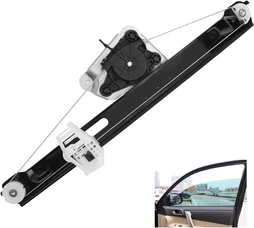 Vista 8 de Regulador de ventana, compatible con BMW 3 E90 E91 2006-12 323i 325i 325xi 328i 328xi 330i 330xi 335d 335i 335xi xDrive M3 BMW 3 Elevaluna trasero