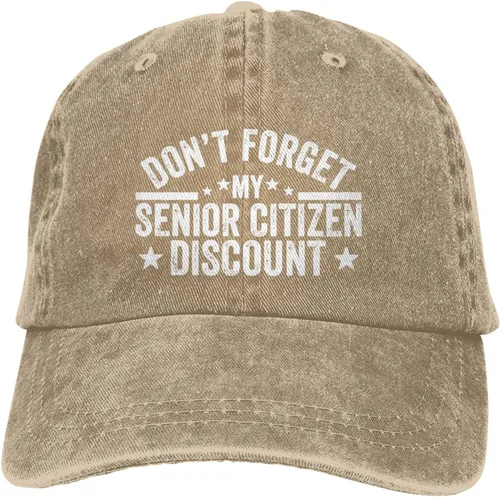 Vista 12 de Don't Forget My Hat Washed Cotton Adjustable Baseball Hat