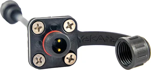 Vista 6 de YakAttack GridLoc - Kits de cableado a través del casco para conexiones de batería de dispositivos Accesorios de pesca de kayak