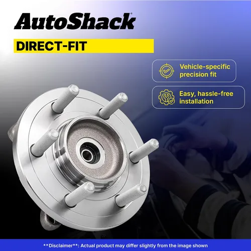 Vista 3 de AutoShack - Cojinete de cubo de rueda trasera de repuesto para Chevrolet Aveo 2004-2011 Aveo5 2004-2011 Spark 2015 Spark EV 2005-2008 Pontiac Wave