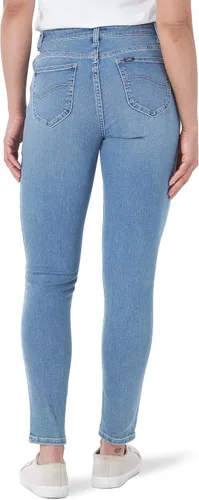 Vista 3 de LEE - Jeans entallados de piernas delgadas para mujer