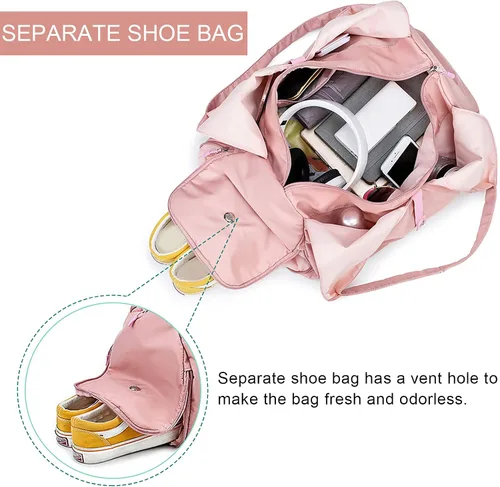 Vista 5 de PhABULS - Bolsa de deporte impermeable para mujer y hombre, RosaRebel Fun., Estilo del oeste