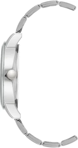 Vista 2 de Armitron Reloj de pulsera con esfera con función de díafecha para hombre, 205403, PlateadoAzul, Japonés