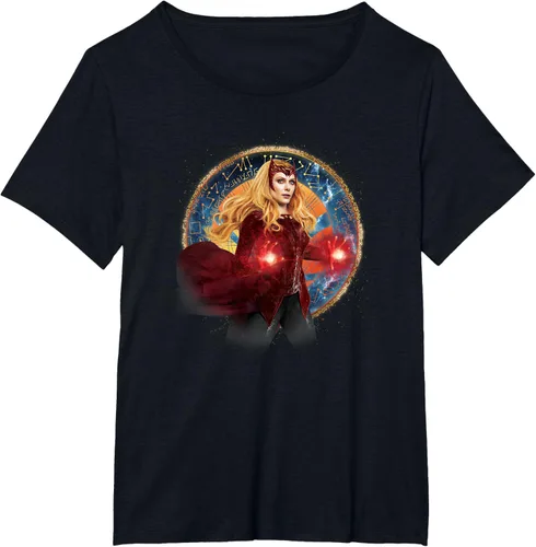 Vista 6 de Marvel Camiseta de Doctor Strange In The Multiverse Of Madness Wanda, Negro, S