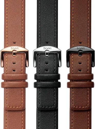 Vista 3 de TOMI Reloj de pulsera de cuarzo de acero inoxidable para hombre, regalos para hombres, estudiantes, mujeres, él, marido, novio