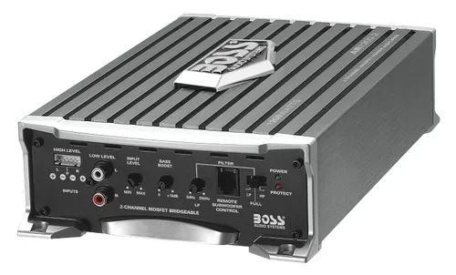 Vista 2 de BOSS Audio Systems AR1200.2 Amplificador de coche de 2 canales - 1200 vatios, rango completo, clase AB, estable de 2-4 ohmios, fuente