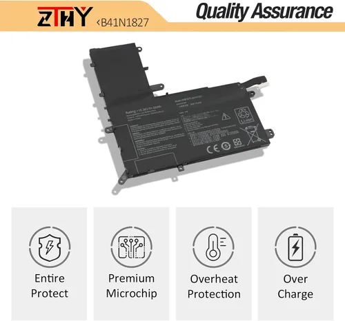 Vista 5 de ZTHY Reemplazo de batería B41N1827 para Asus ZenBook Flip 15 UX562 UX562F UX562FA UX562IA UX562FD UX562IQ UX562UG Q526 Q526F Q526FA Q526FAC Q507