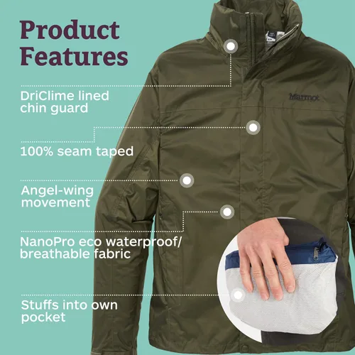 Vista 4 de MARMOT Chaqueta PreCip Eco Hombre