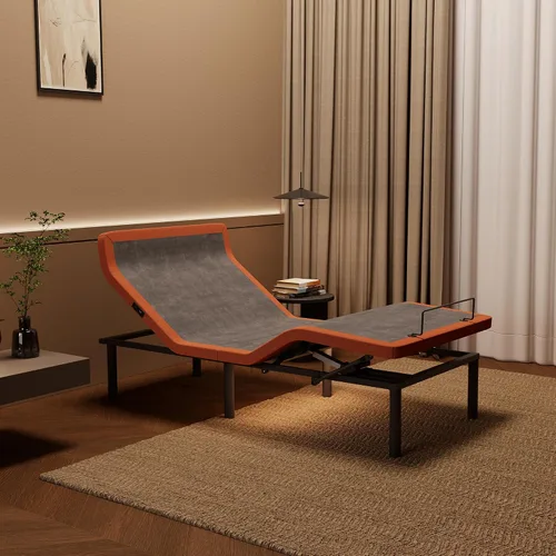 Vista 9 de ESHINE Base de cama ajustable individual XL con masaje y gravedad cero
