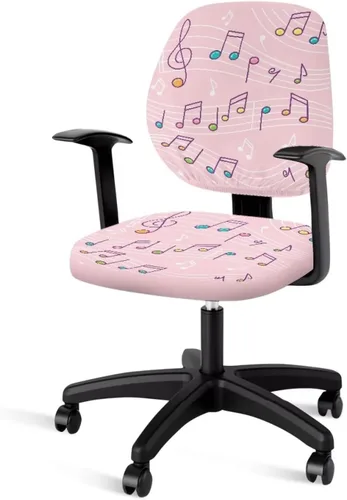 Vista 12 de Funda para silla de oficina, con temática de playa, funda elástica para silla de oficina, funda elástica de 2 piezas, funda para silla