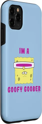 Vista 3 de Funda para iPhone 11 Pro Max Bob Esponja SquarePants I'm A Goofy Goober