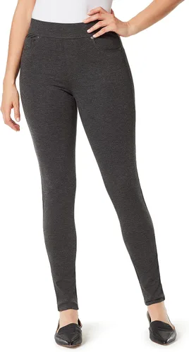 Vista 5 de Gloria Vanderbilt Womens Avery Ponte Slim Pull on Pant