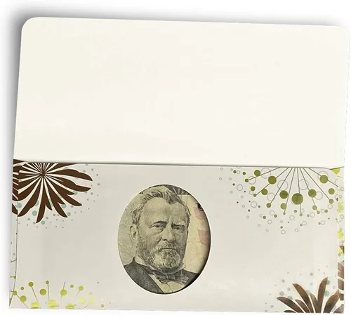 Vista 6 de 100 sobres de dinero Guardian para regalos en efectivo - Sobres de efectivo con diseño Bloom - Sobres de regalo para efectivo para bodas, cumpleaños