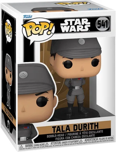 Vista 2 de POP Star Wars: OBI-Wan Kenobi – Tala Durith in Imperial Officer Uniforme Funko Figura de vinilo (con funda protectora de caja compatible)
