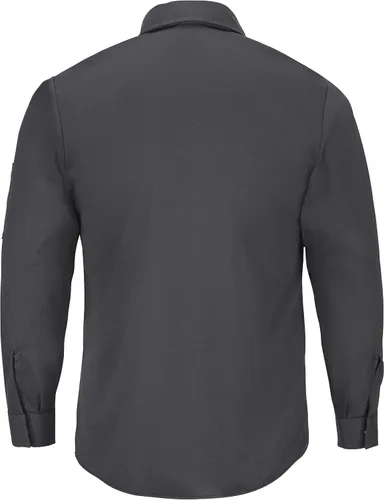 Vista 2 de Red Kap Camisa de trabajo profesional de manga larga para hombre