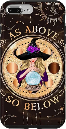 Vista 12 de iPhone 16 Witch Halloween Day - As Above - So Below Case