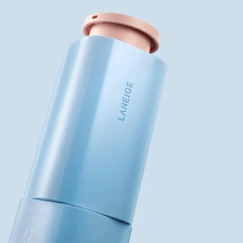 Vista 4 de LANEIGE Suero hialurónico azul del banco de agua: péptidos, enzima del té verde, hidrata, mejora la firmeza de la piel