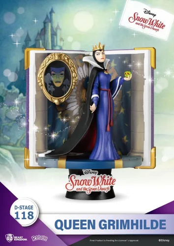 Vista 4 de Beast Kingdom Serie de libros de cuentos de Disney: Estatua de Grimhilde DS-118 D-Stage