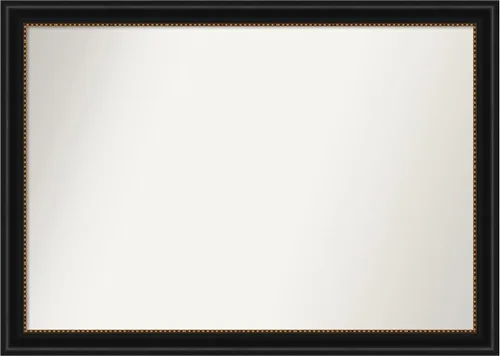 Vista 385 de Amanti Art Espejo personalizado, gran espejo de baño estrecho, espejo de pared o espejo de tocador de baño sobre el fregadero (24 x 24 pulgadas)