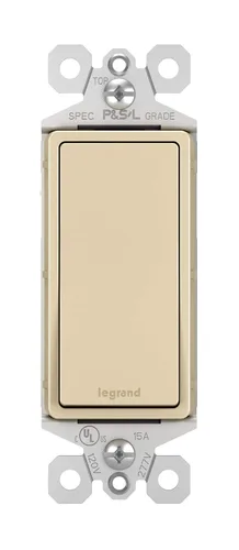Vista 10 de Legrand - Pass & Seymour - Interruptor de luz radiante de 15 amperios, balancín de un solo polo de bronce oscuro, TM870DBCC10, 1 unidad